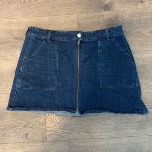 Madewell Denim Mini Skirt